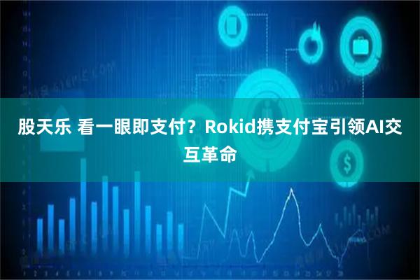 股天乐 看一眼即支付？Rokid携支付宝引领AI交互革命